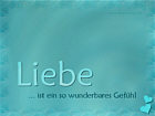 Liebe ist ein so wunderbares Gefhl