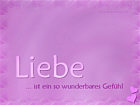 Liebe ist ein so wunderbares Gefhl