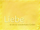 Liebe ist ein so wunderbares Gefhl