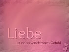 Liebe ist ein so wunderbares Gefhl