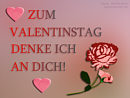 Zum Valentinstag denke ich an Dich