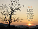 Gott ist unsere Zuflucht und St�rke, ein Helfer, bew�hrt in N�ten