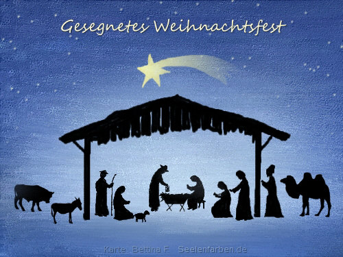 gesegnetes Weihnachtsfest