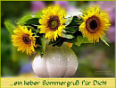 ein lieber Sommergru fr Dich